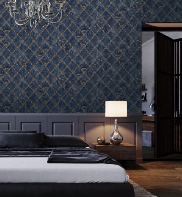 navy blue wallpaper online_SANJARR