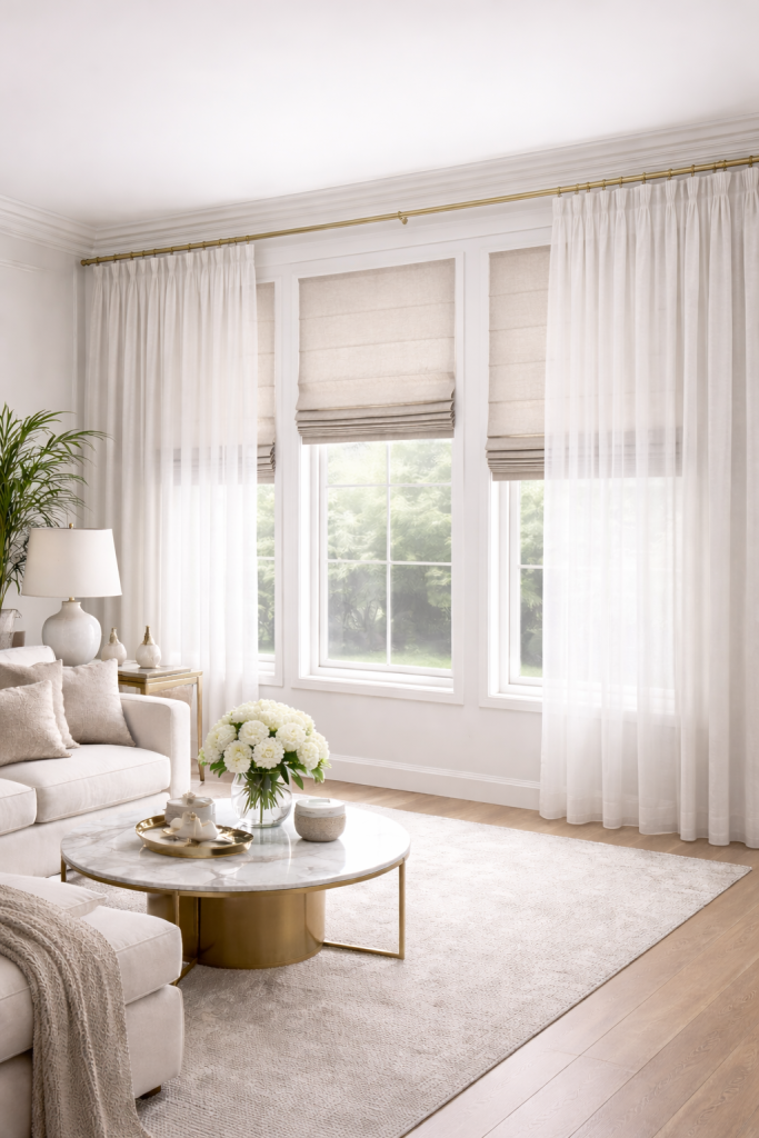 Roman Blinds Bangalore