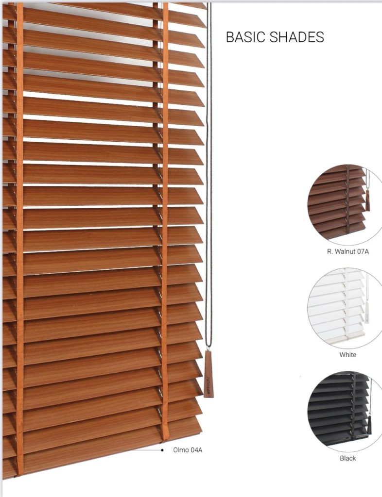 wooden blinds Hassan