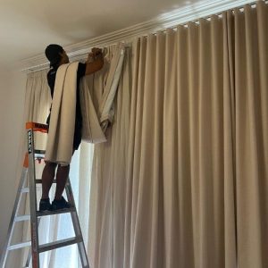 Curtains, Blinds, Wooden Flooring , Wallpaper Installtions