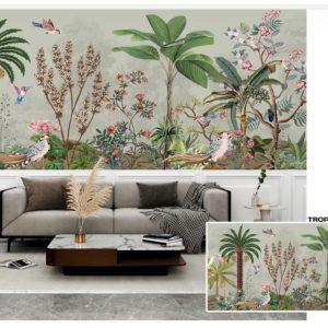 sanjar furnishings tropical wallpaper bangalore 16