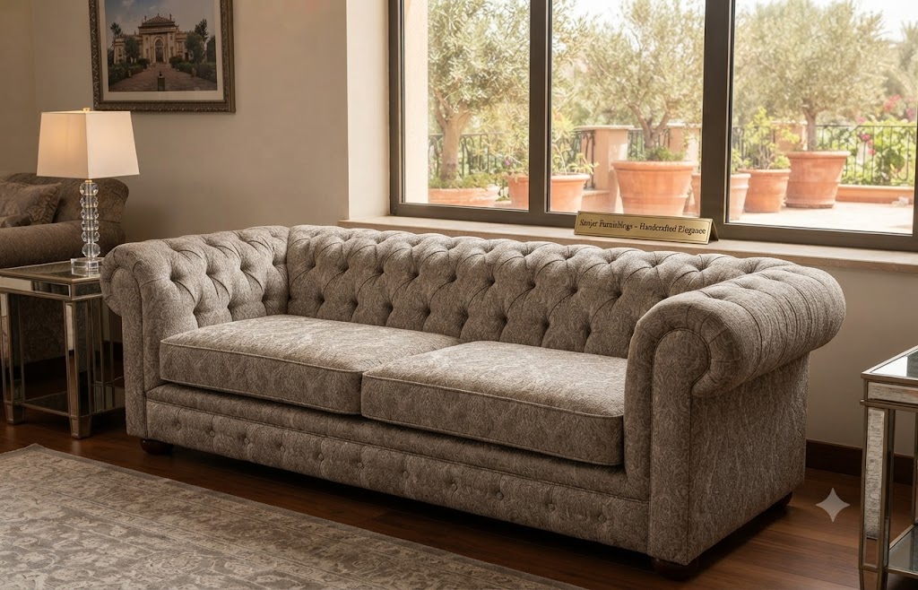 luxury chesterfield sofa custom upholstery bangalore